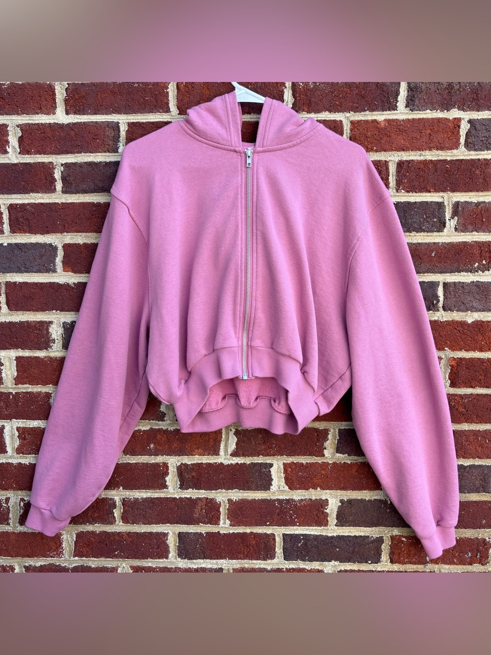Alo Sweet Escape Zip Up Hoodie Size Large